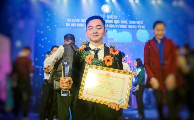 Vũ Quốc Doanh - sinh viên Đại học Bách Khoa Hà Nội.