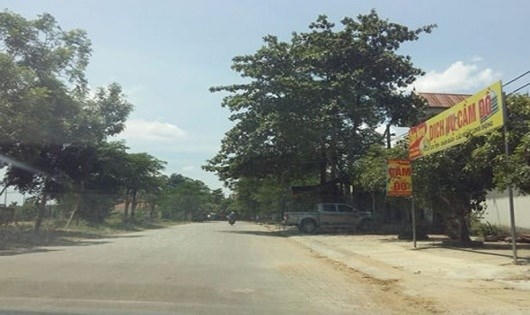 Khu vực xảy ra vụ việc.