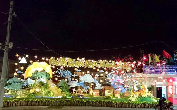 Mô hình truyền thuyết hình thành Danh thắng Ngũ Hành Sơn - với tiêu đề “Huyền Thoại Ngũ Hành Sơn”.