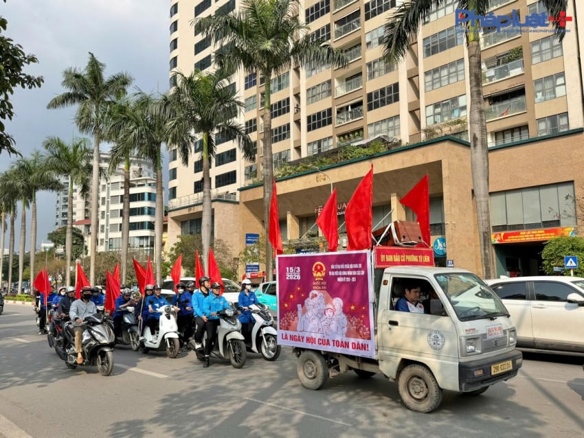 Công tác thông tin, tuyên truyền về công tác bầu cử được các cơ quan đoàn thể phường Từ Liêm thực hiện đồng bộ, xuyên xuốt, hiệu quả tại các tổ dân phố trên địa bàn.