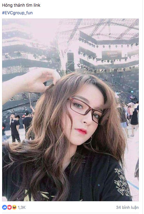 Bức ảnh "hot girl EDM" được cộng đồng yêu nhạc điện tử Việt Nam săn lùng.