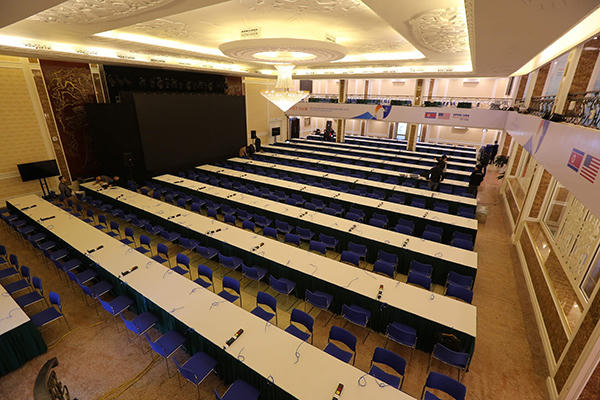 Trung tâm báo chí (IMC) phục vụ Hội nghị Thượng đỉnh Mỹ - Triều lần 2.