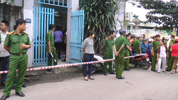 Căn nhà nơi xảy ra vụ việc