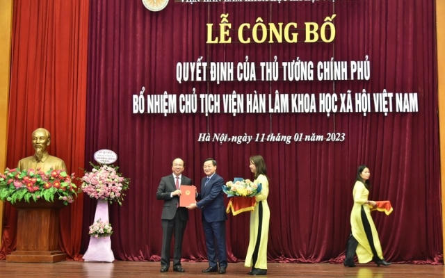 Bổ nhiệm ông Phan Chí Hiếu giữ chức Chủ tịch Viện Hàn lâm Khoa học xã hội Việt Nam