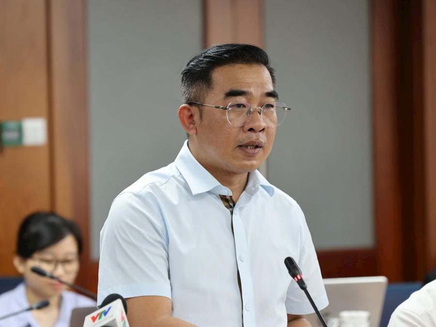 Trưởng phòng Báo chí - Xuất bản, Sở VHTT TP HCM Trịnh Hữu Anh cung cấp thông tin về Ngày Sách và Văn hóa đọc Việt Nam năm 2025.