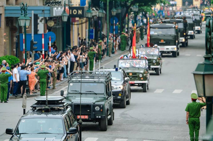 Những h&igrave;nh ảnh cu&ocirc;́i c&ugrave;ng về linh cữu Chủ tịch nước Trần Đại Quang ở Thủ đ&ocirc;