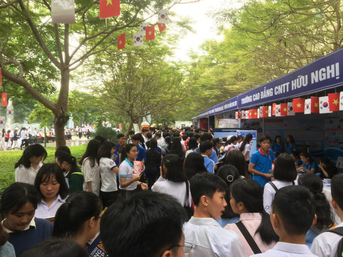 Sự kiện thu hút quan tâm của các em học sinh trên địa bàn TP Đà Nẵng tham gia.