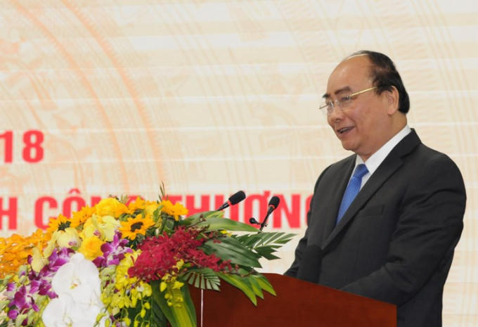 Thủ tướng cho rằng, Việt Nam có thể thành con hổ, có thể thành con rồng hay không chính là phụ thuộc rất nhiều vào sự phát triển đột phá của ngành công thương.