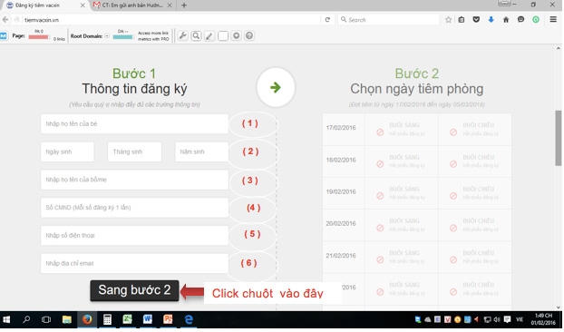 Hơn 3.000 liều vacxin dịch vụ sẽ đăng k&yacute; v&agrave;o ng&agrave;y 8/3