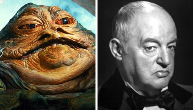 Sydney Greenstreet là một nam diễn viên điện ảnh và sân khấu rất nổi tiếng tại Anh vào những năm 40 của thế kỉ trước. Greenstreet cũng chính là nguyên mẫu cho nhân vật Jabba the Hutt của loạt phim Star wars đình đám.