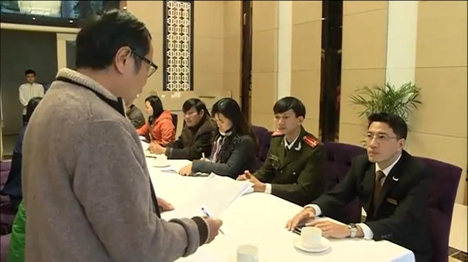 Hình ảnh buổi làm việc.