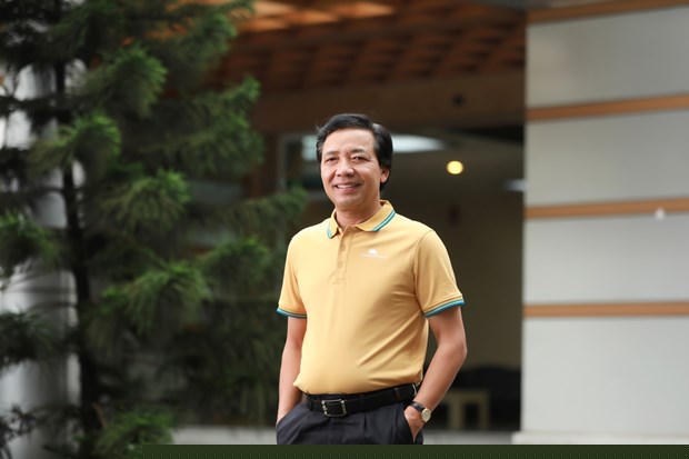 Ông Nguyễn Hồng Lĩnh - Cơ trưởng cầm lái chuyến VN6568 giải cứu người lao động Việt Nam từ Libya về nước. (Ảnh: CTV/Vietnam+)
