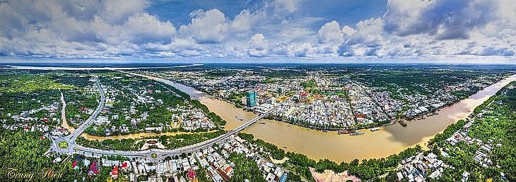 Bến Tre sẽ sáp nhập giảm từ 148 xã, phường, thị trấn hiện nay xuống còn 48 xã, phường (giảm 100 ĐVHC). Ảnh: bentre.gov.vn