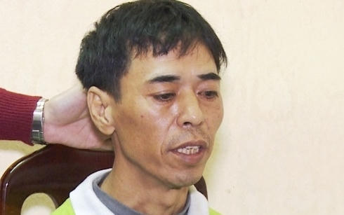 Nghi can Lê Văn Cẩn đang bị tạm giữ.