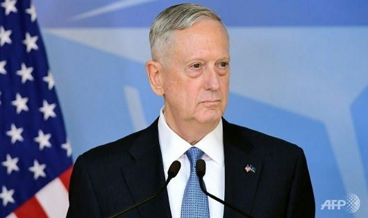 Bộ trưởng Quốc phòng Mỹ James Mattis.