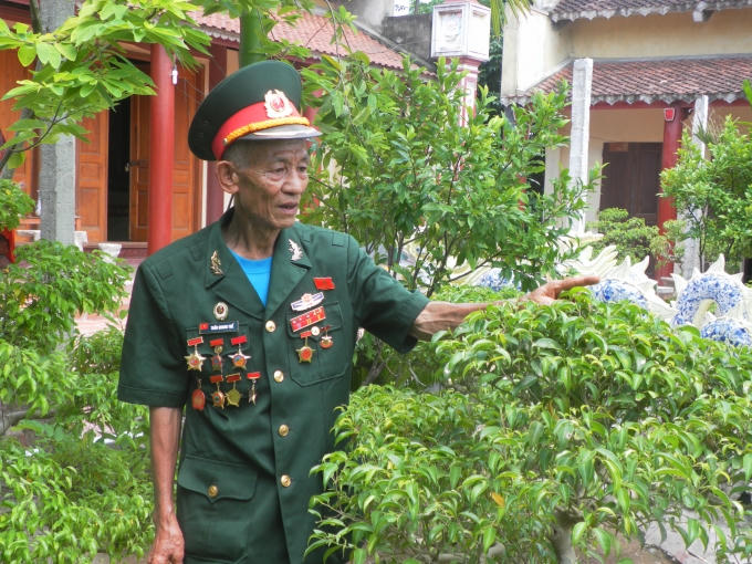 Trở về giữa đời thường, cựu chiến binh Trần Quang Thể đã tôn tạo, tu bổ lại và xây dựng mới ngôi chùa Trung Linh Tự.