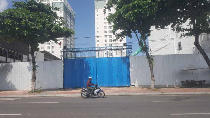 Khu đất 16 Bạch Đằng. (ảnh PV)