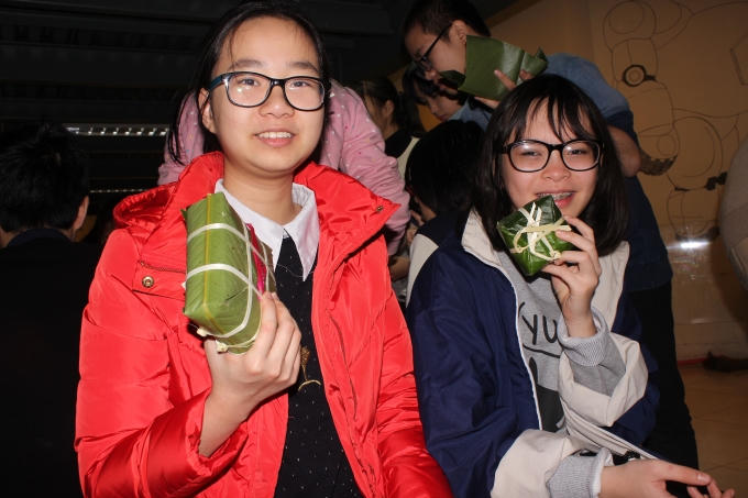 Những chiếc bánh đã hoàn thành.