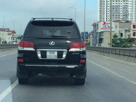 Chiếc xe mà doanh nhân Ngô Thành Sơn hay sử dụng. Ảnh: ND