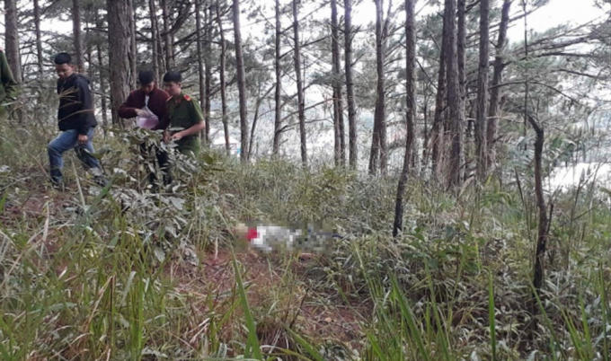 Phát hiện thi thể nam thanh niên trong rừng. Ảnh minh họa.