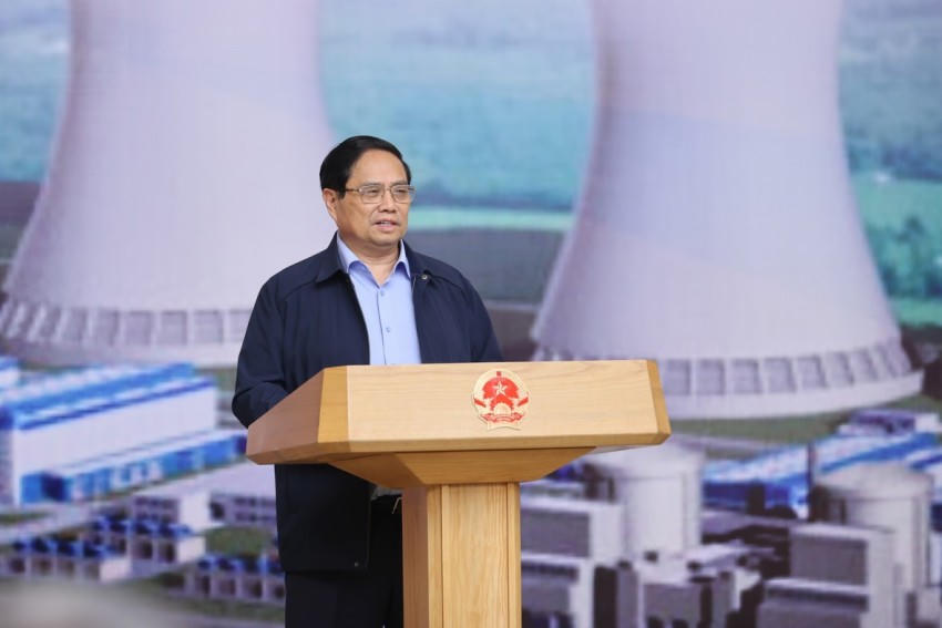 Thủ tướng Phạm Minh Chính phát biểu chỉ đạo phiên họp. Ảnh: VGP