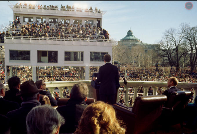Lễ nhậm chức của Tổng thống Jimmy Carter vào năm 1977. (Ảnh: TMZ)