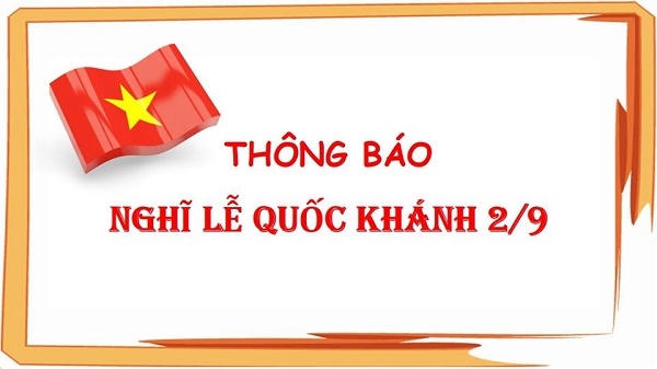Ngày Quốc khánh 2/9/2016 rơi vào thứ 6. Do đó cán bộ và công chức sẽ được nghỉ liền 3 ngày liền. Ảnh minh hoạ.