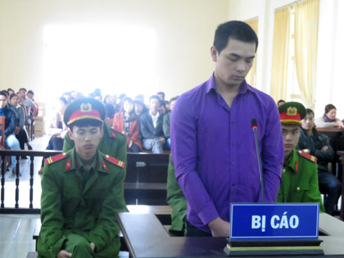 Bị cáo Trần Quốc Vũ.