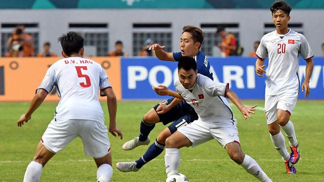 Olympic Việt Nam từng đánh bại Olympic Nhật Bản tại Asiad cách nay nửa năm.