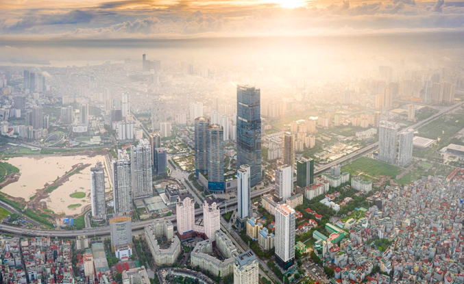 Một khu đô thị tại Hà Nội (Ảnh: Mạnh Quân).
