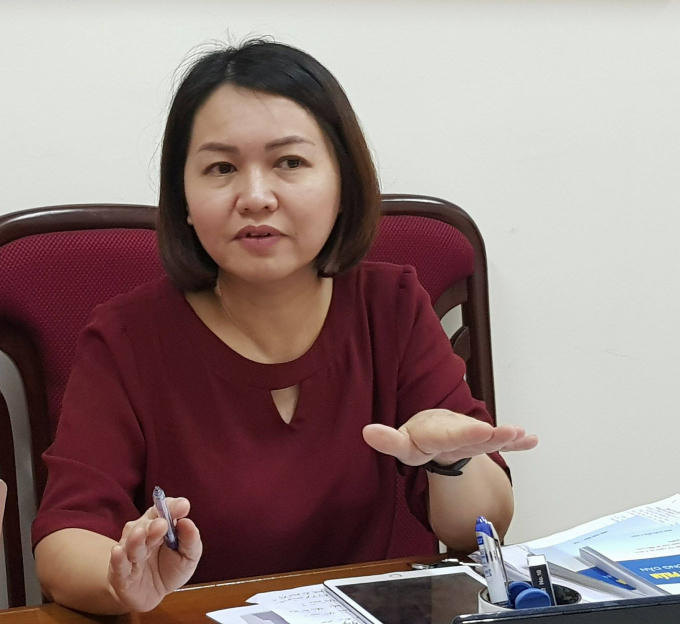 Bà Trần Việt Nga - Phó Cục trưởng Cục An toàn thực phẩm - Bộ Y tế