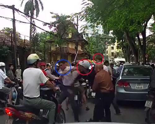 Đánh nhau sau va chạm giao thông ( ảnh minh họa)