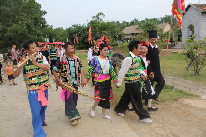 Chợ vùng cao tại Làng văn hóa