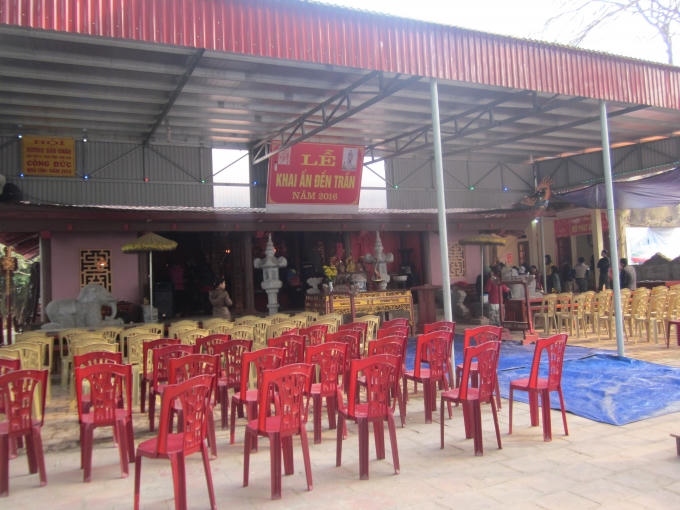 Công tác chuẩn bị cho lễ hội Khai ấn đã cơ bản được hoàn thành.