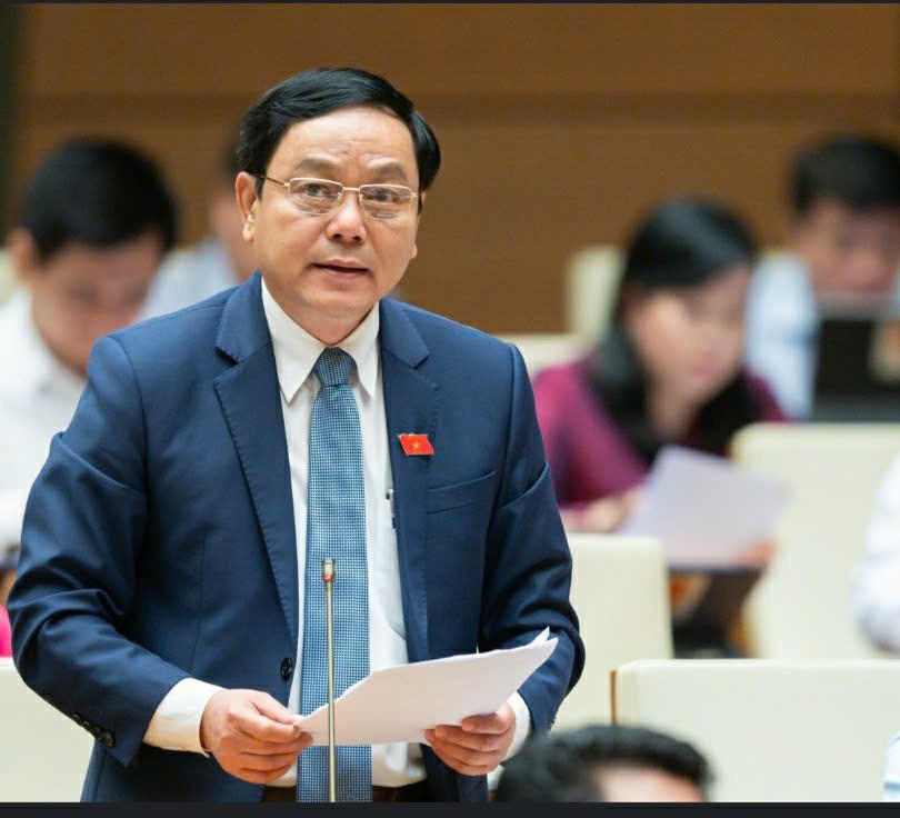 Ông Hoàng Đức Thắng - Đại biểu Quốc hội thuộc Đoàn ĐBQH tỉnh Quảng Trị.