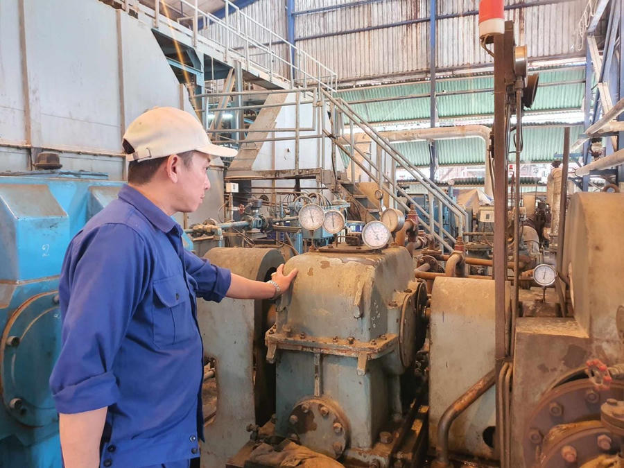Nhà máy hoạt động hết công suất đảm bảo kế hoạch sản xuất.