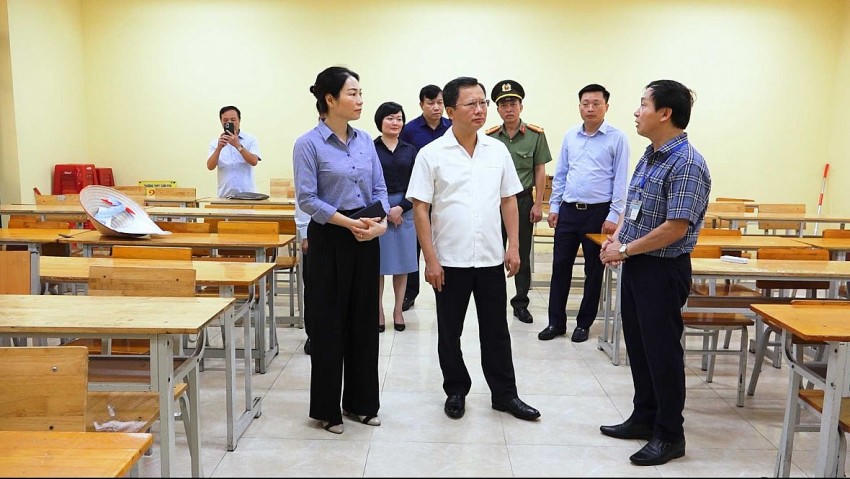Kỳ thi tuyển sinh lớp 10 THPT thành phố Cẩm Phả có 2.364 thí sinh, đăng ký dự thi tại 5 hội đồng coi thi.