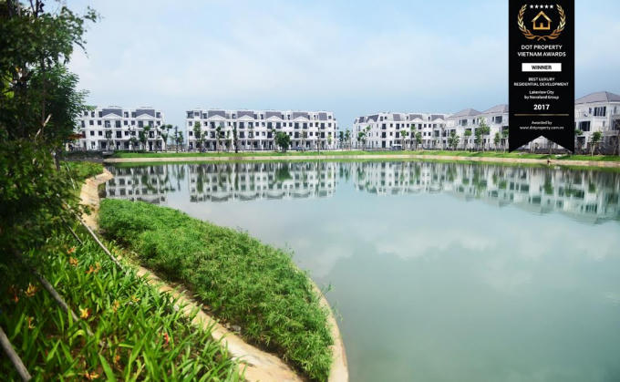 Một góc Lakeview City.