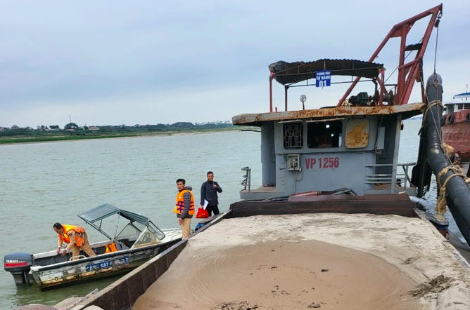 Hiện trường sự việc (Ảnh: Cục CSGT).