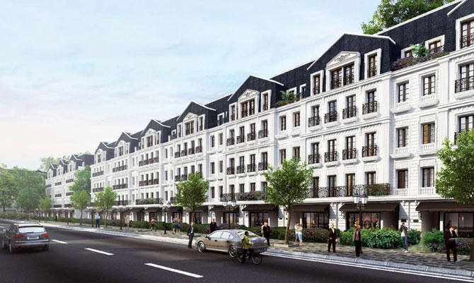 Shophouse Dự án Belleville Hà Nội