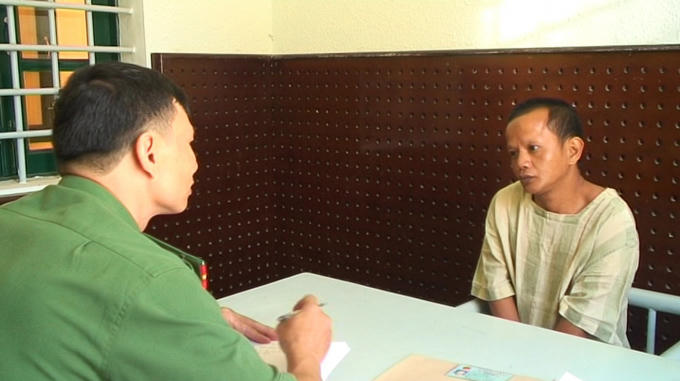 Nguyễn Tín tại cơ quan điều tra