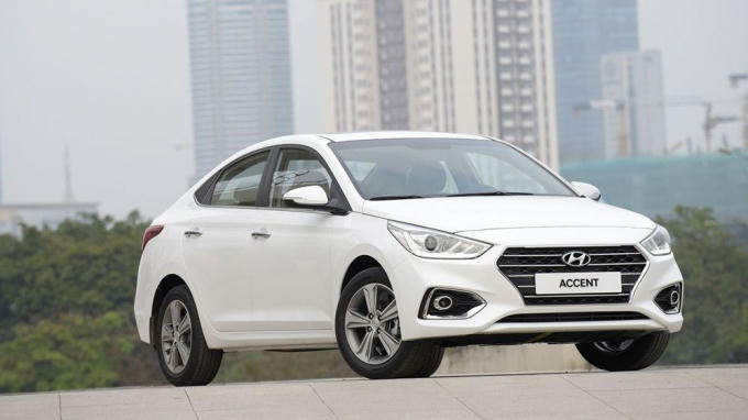 Hyundai Accent​​. Ảnh: danhgiaxe.com.
