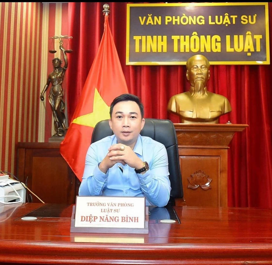 Luật sư Diệp Năng Bình - Trưởng Văn phòng Luật sư Tinh Thông Luật.