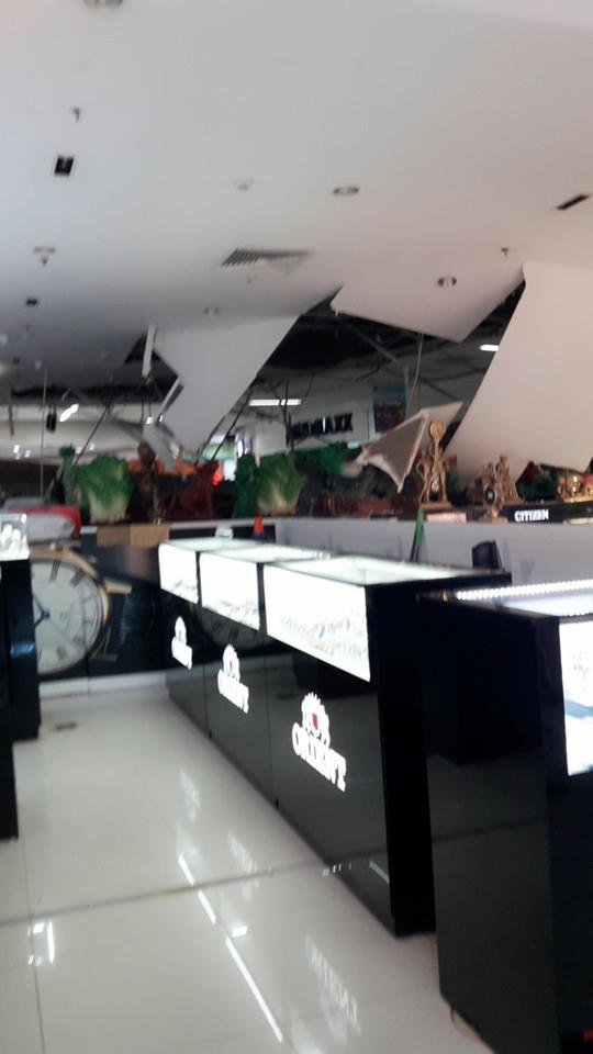 Quầy hàng đồng hồ.
