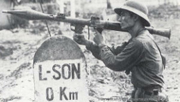 Chiến sĩ trên mặt trận biên giới phía Bắc.