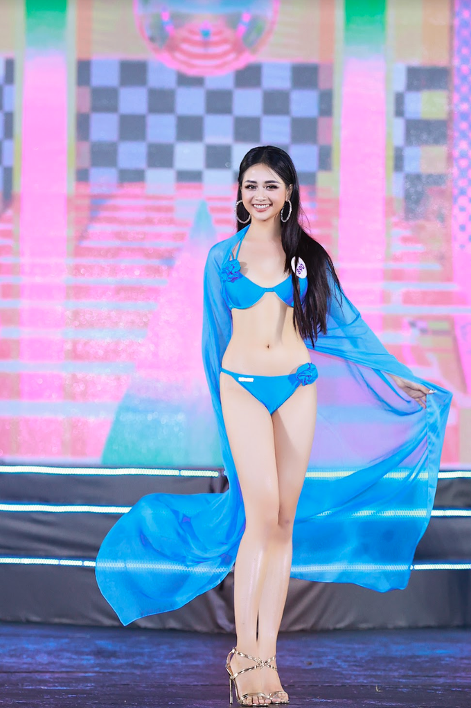 Hình ảnh một số thí sinh trong trang phục bikini (Ảnh: Ban Tổ chức).