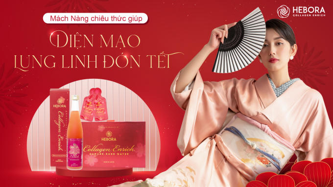 Chiêu thức đón Tết với diện mạo lung linh.