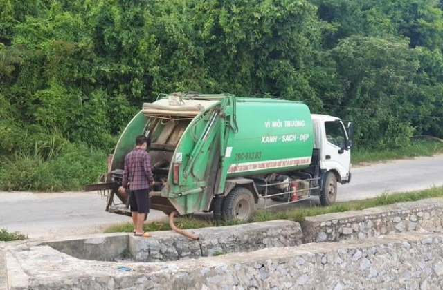 Quảng Ninh: Chủ tịch Thị trấn Cô Tô nói gì về việc Công ty Môi trường xả thải trái phép?