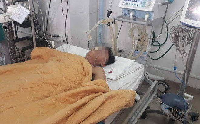 Bệnh nhân Nguyễn Văn Nhật được truyền 5 lít bia giải rượu.