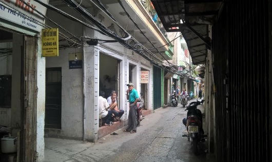 Ngõ Chùa Liên Phái.